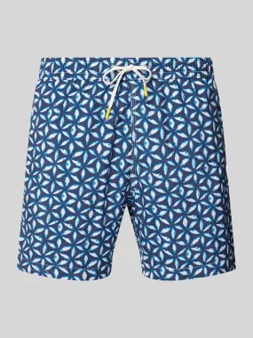 Hartford Regular Fit Badeshorts mit Gesäßtasche (blau) online kaufen